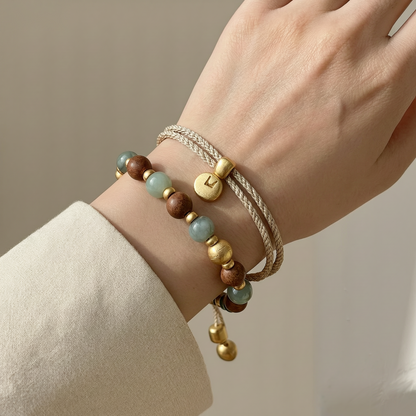 Boho Layered Beaded Bracelet